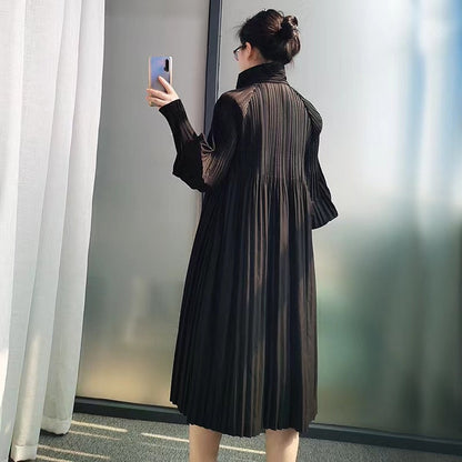 Spring Coat Mid-Length Trench Loose Zipper Coat